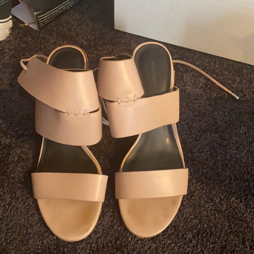Lightly worn Rebecca Minkoff wrap sandal